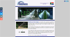 Desktop Screenshot of ledstreetlight.co.za